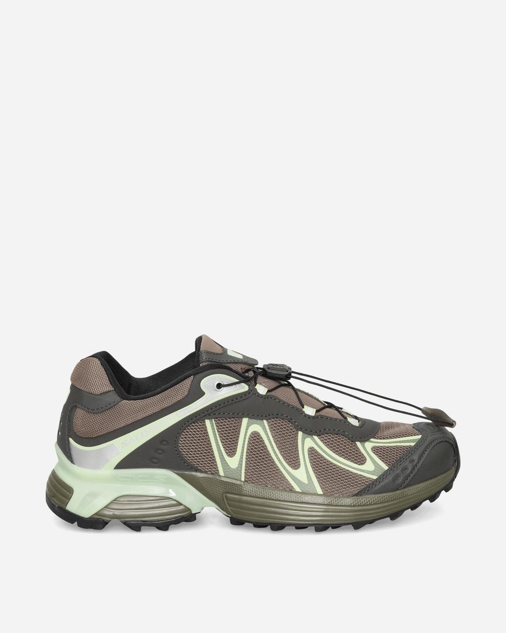 Salomon Green Xt-whisper Sneakers Walnut / Peat / Butterfly for men