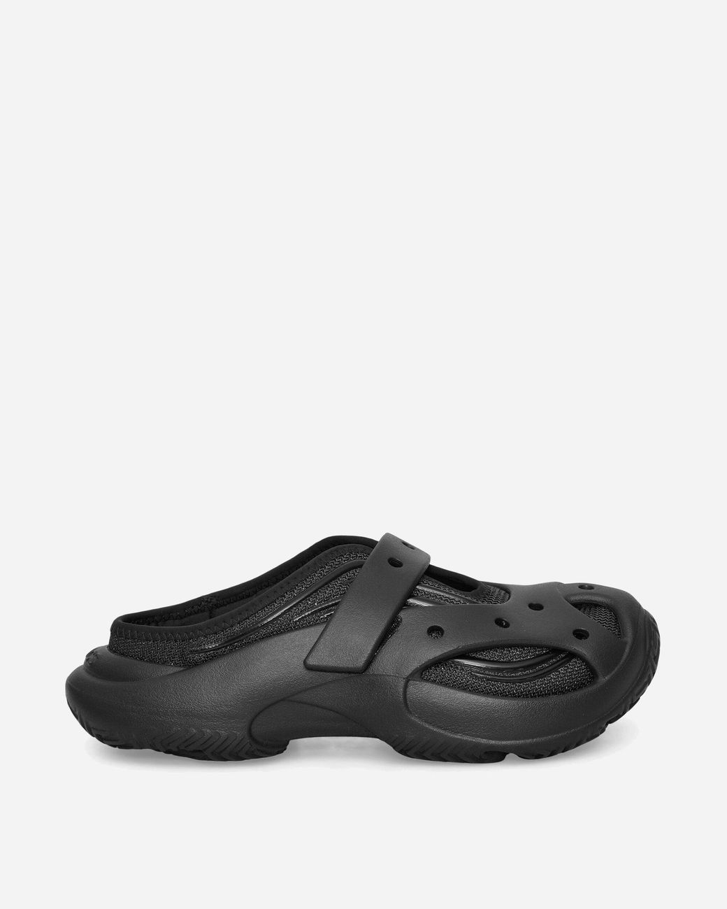 CROCSTM Black S Caged Mules