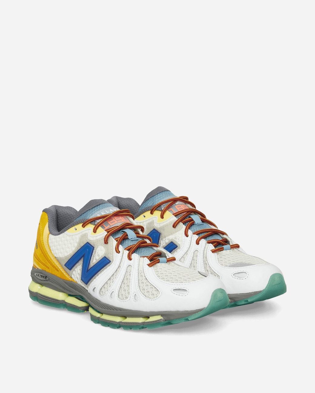 New Balance Green Action Bronson Abzorb 1890 Sneakers Hornet Tusk for men