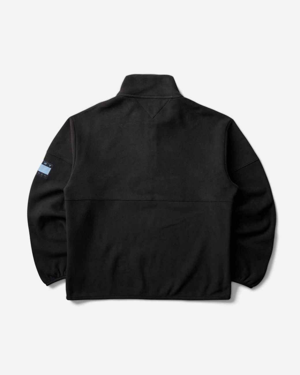 Tommy Hilfiger Black S Frgmt Half Zip Fleece Sweatshirt for men