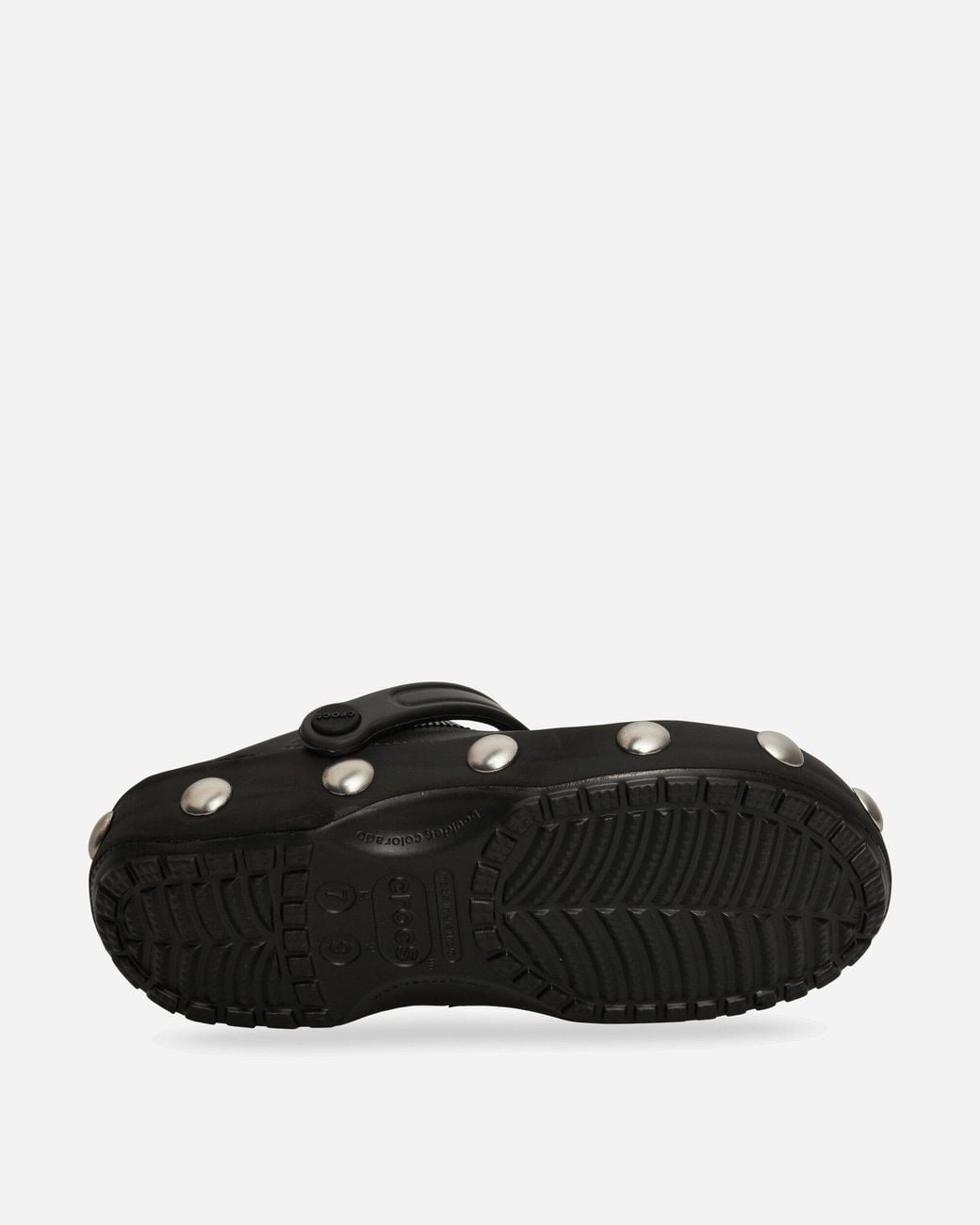 CROCSTM Black Classic Big Studded Clogs for men