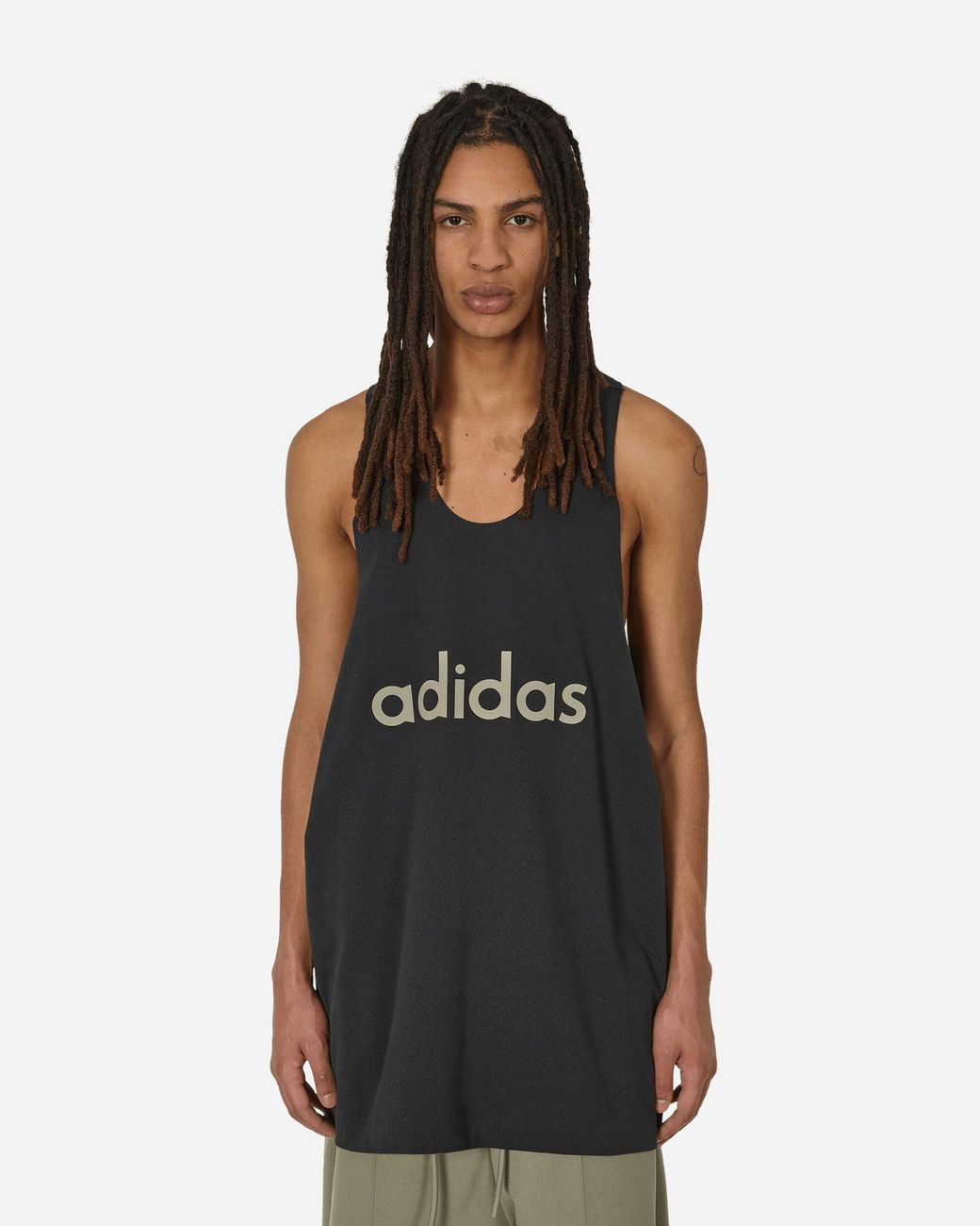 adidas Fear Of God Athletics Performance Tank Top in Black adidas Fear Of God Athletics Performance Tank Top in Black