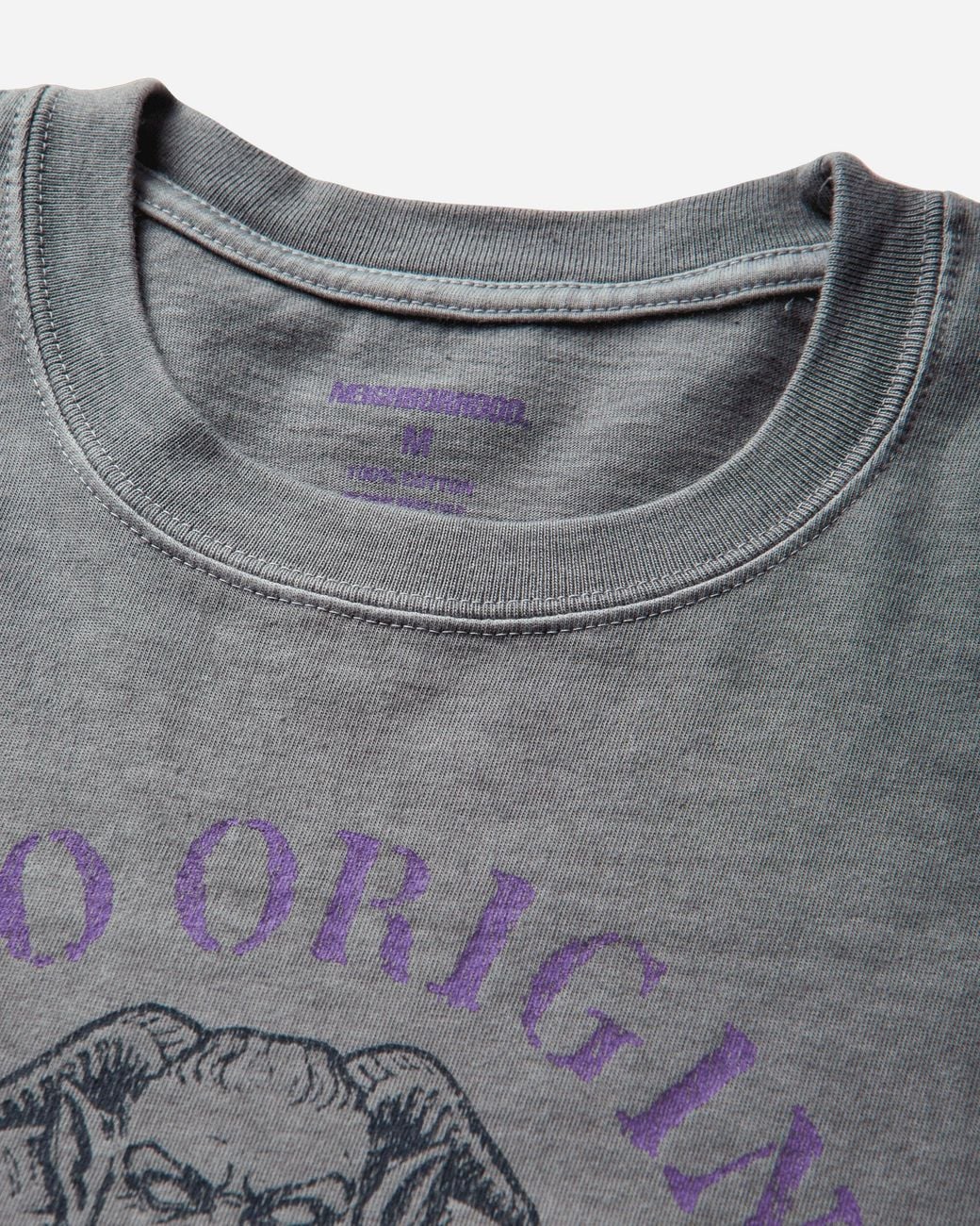 Neighborhood Gray Ls-3 Longsleeve T-Shirt for men