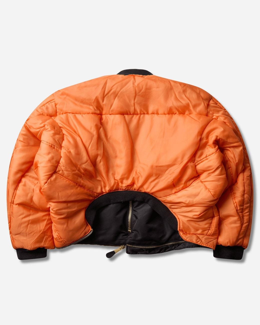 PROTOTYPES Black 2 Way Bomber Jacket for men