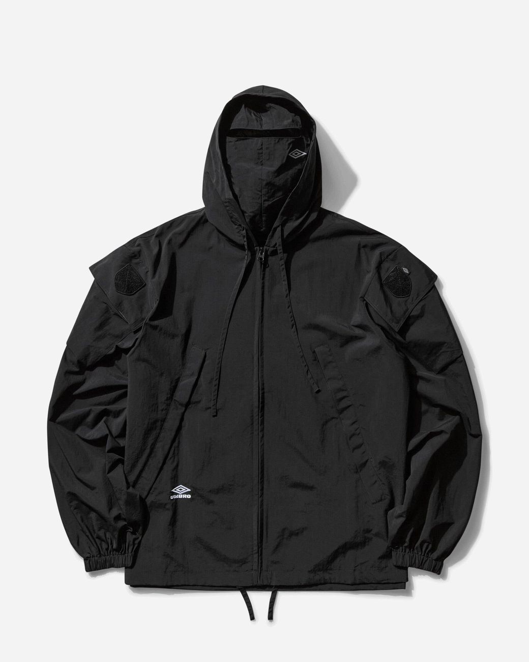 Umbro Men S Tactical Windbreaker in Black for Men | Lyst UK