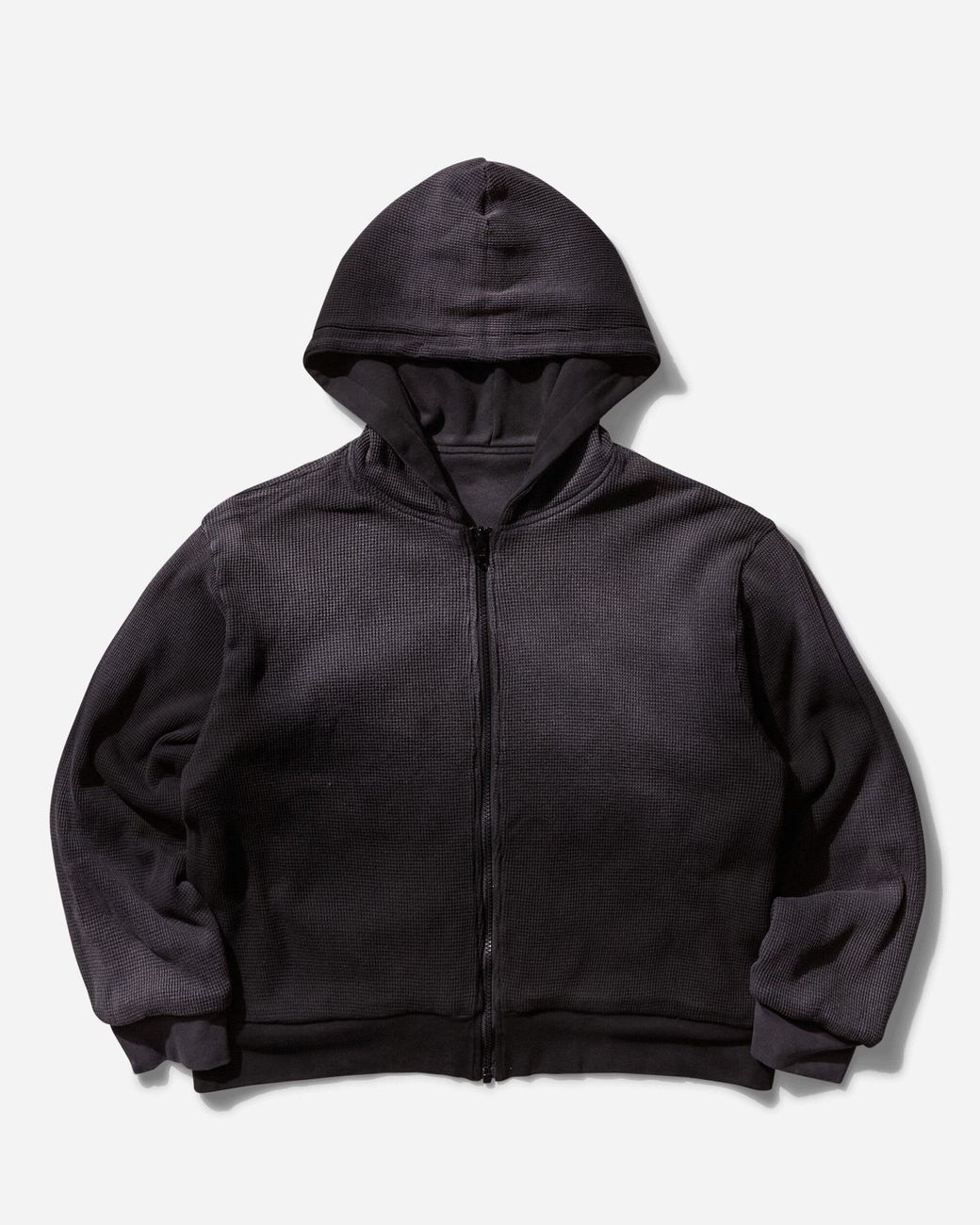 【1017 ALYX 9SM】Men's Garment Dye Reversible Zip-Up Hoodie 1017 ALYX 9SM Black Garment-Dyed Reversible Hoodie 1017 ALYX 9SM