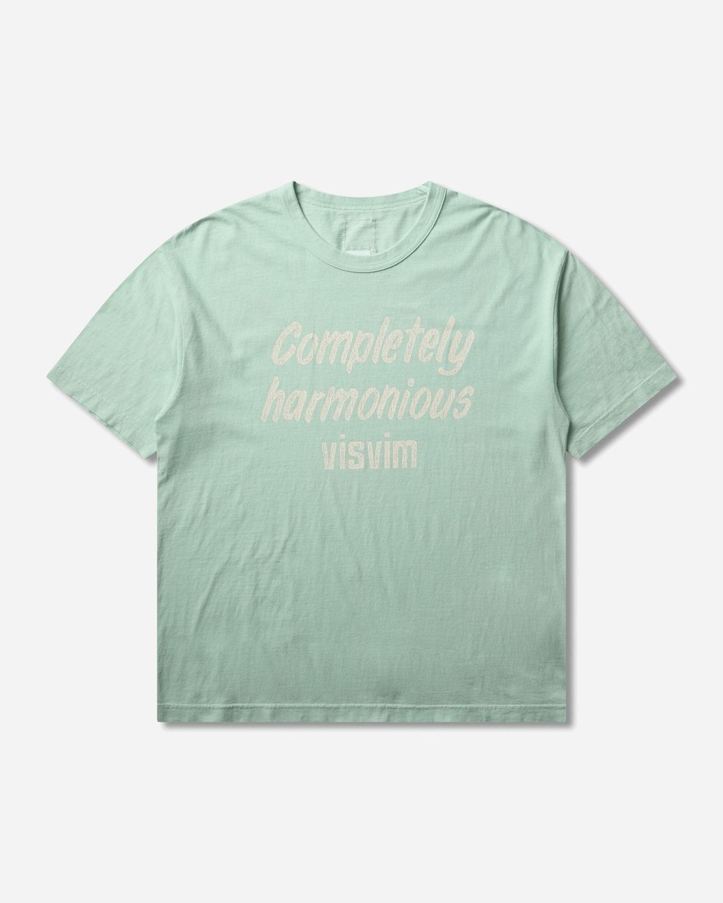 Visvim Green S Jumbo T-Shirt Dmgd Light for men