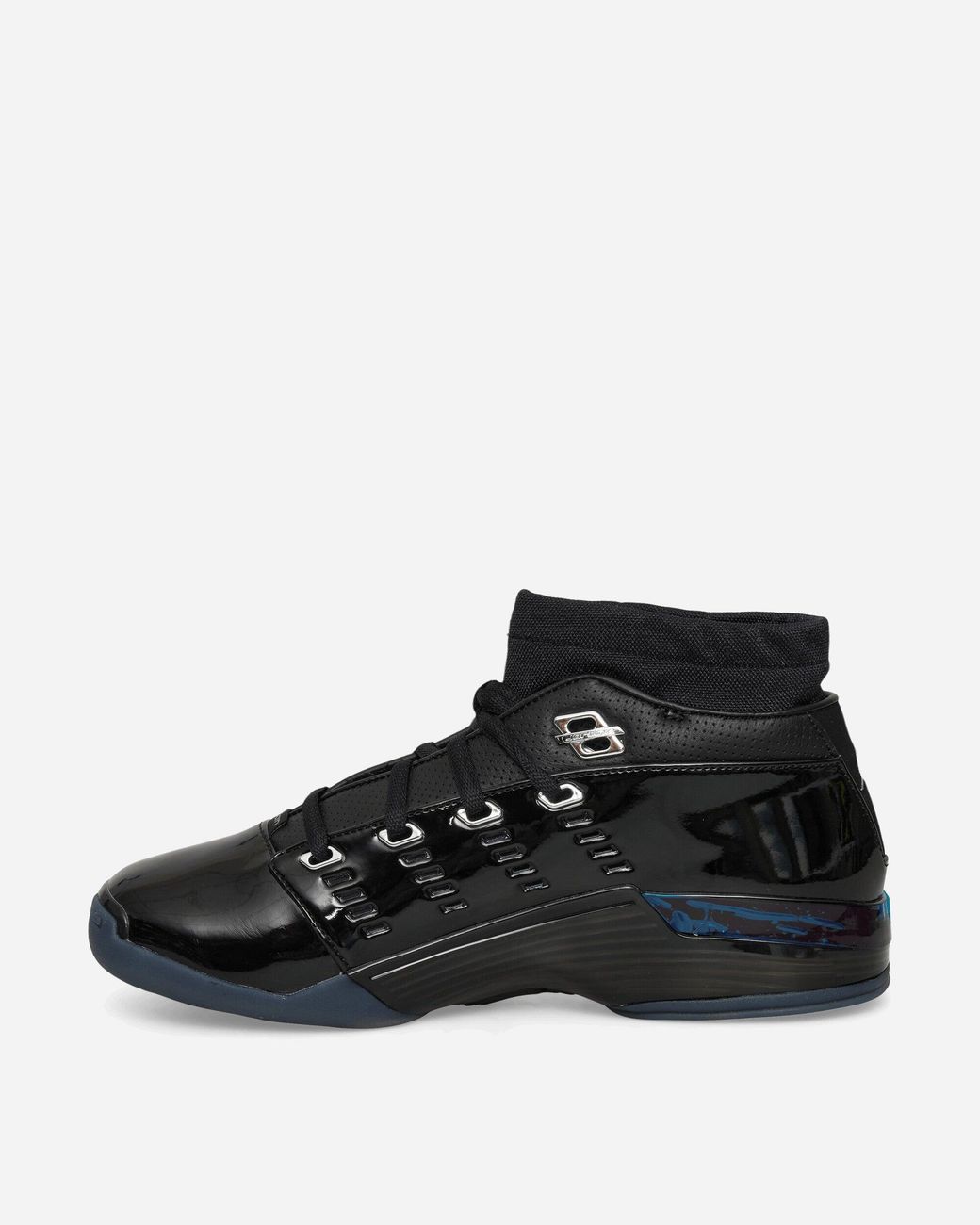 Nike Black Air Jordan 17 Low Sneakers Metallic for men