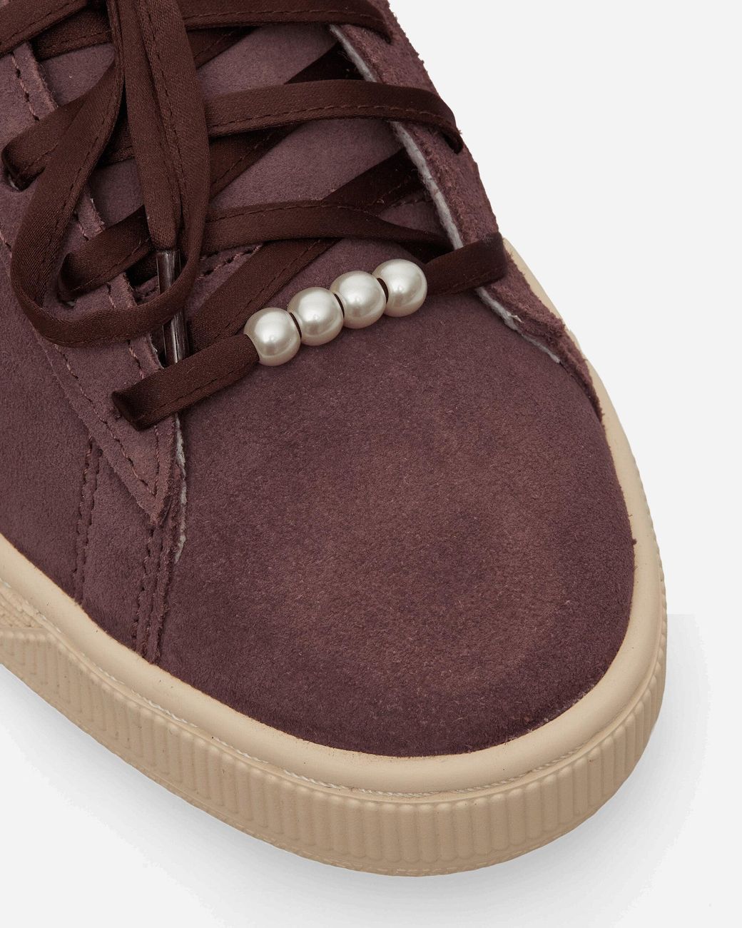 PUMA Brown S Suede Bloom Sneakers Rich Cocoa Chocolate Fondue