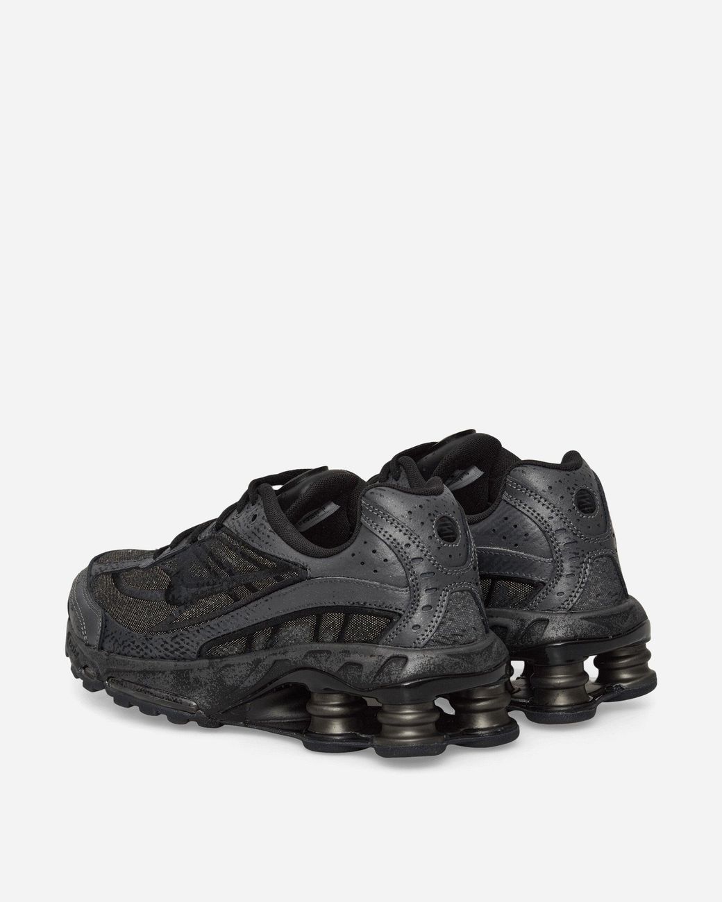 Nike Black Shox Ride 2 Sneakers Metallic Dark for men