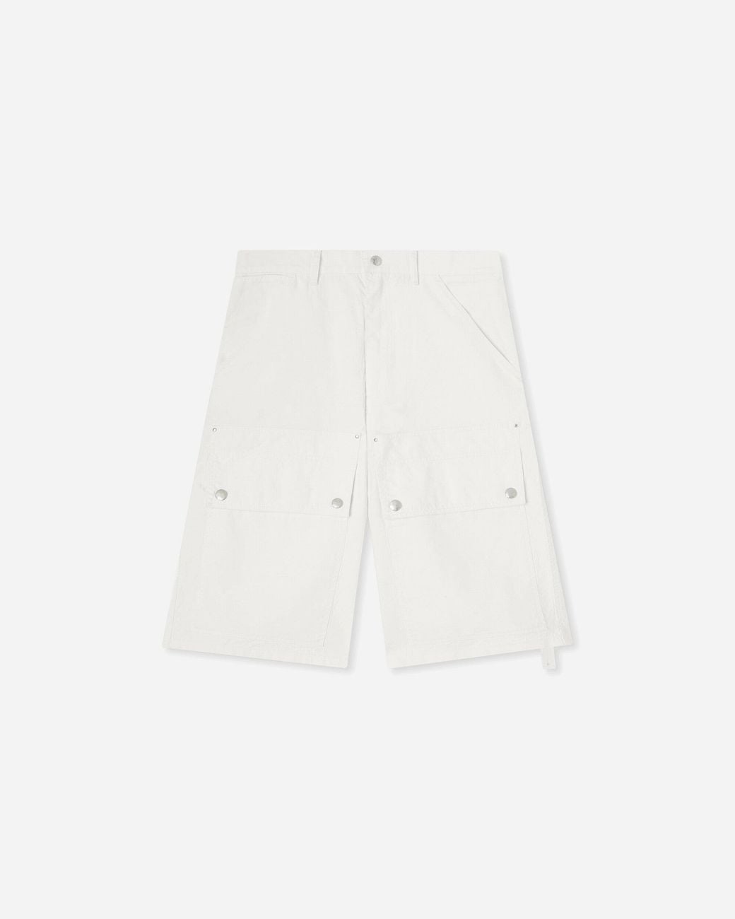 Oamc Peacemaker White S Chino Shorts Snow for men