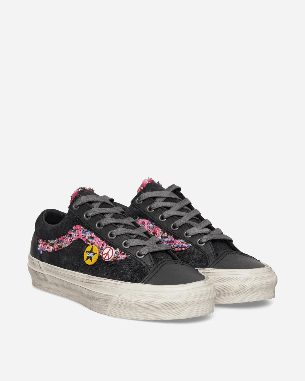 Vans Black Old Skool 36 Souvenir Sneakers Faded for men