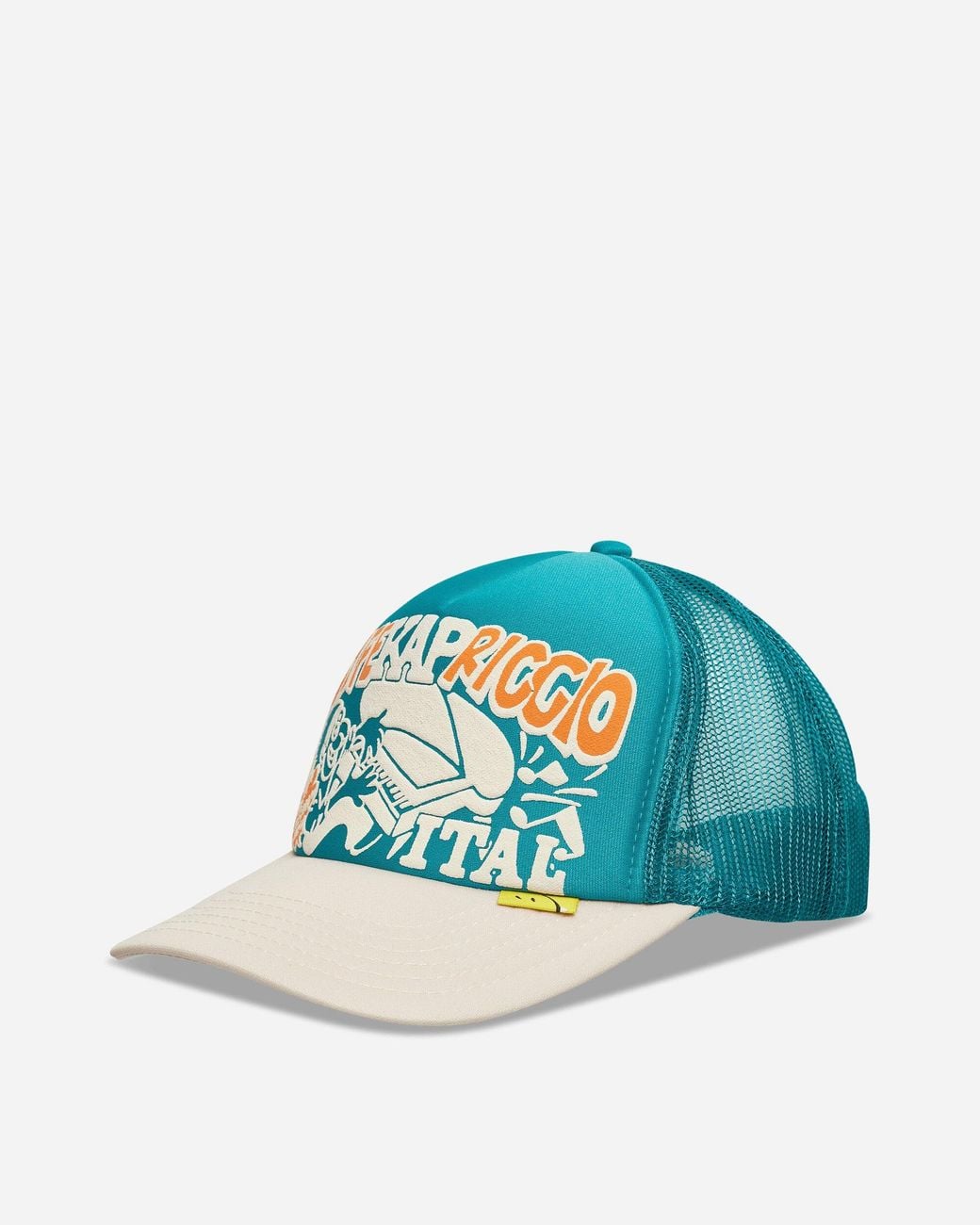 Kapital Blue Life Kapriccio Track Cap Ecru for men