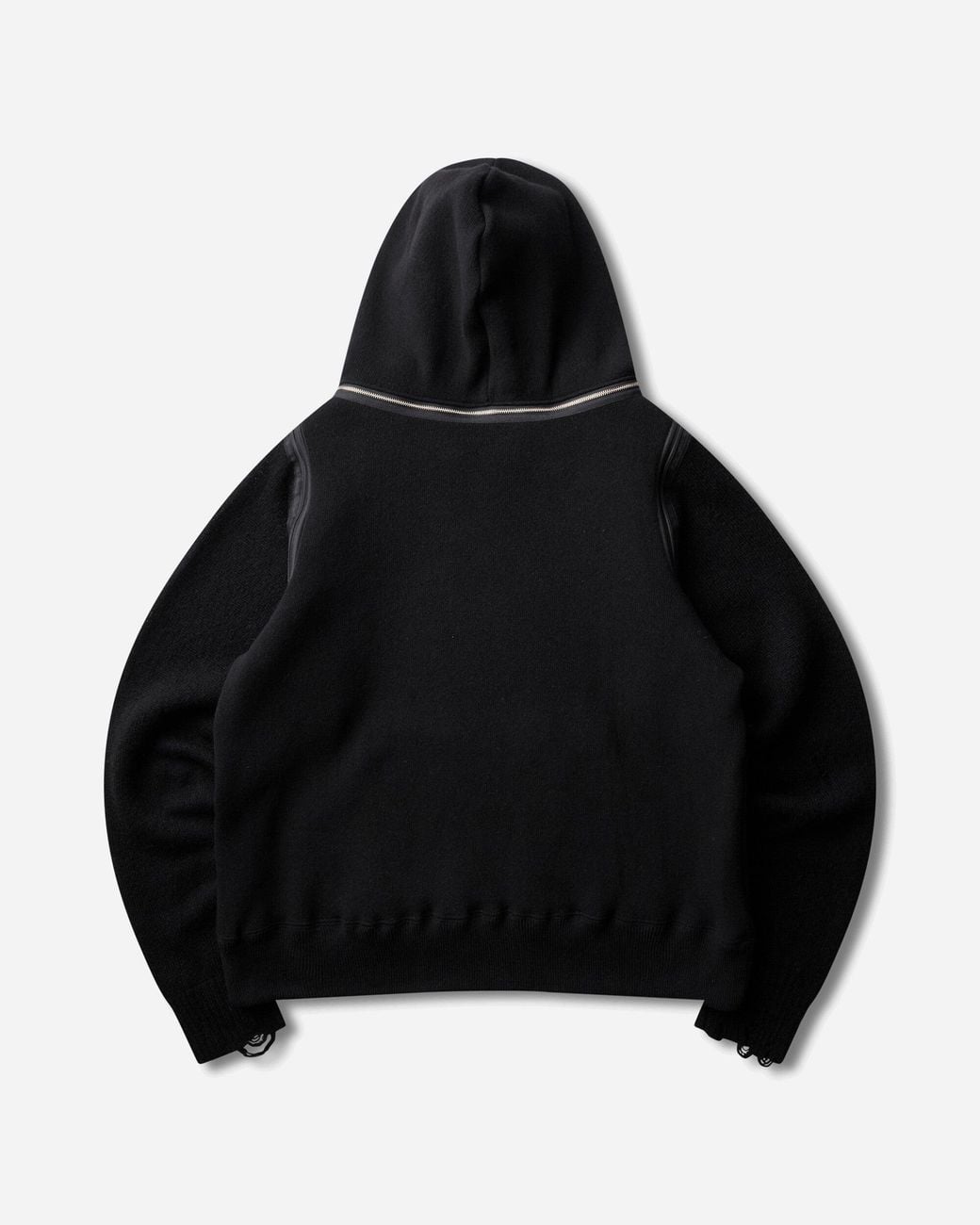 Undercover Black S Wool Zipped Hoodie for men
