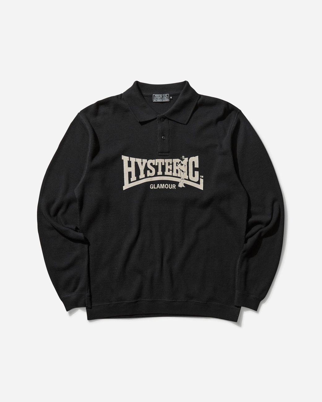 HYSTERIC GLAMOUR】80s sweat shirt BLACK 【公式通販】