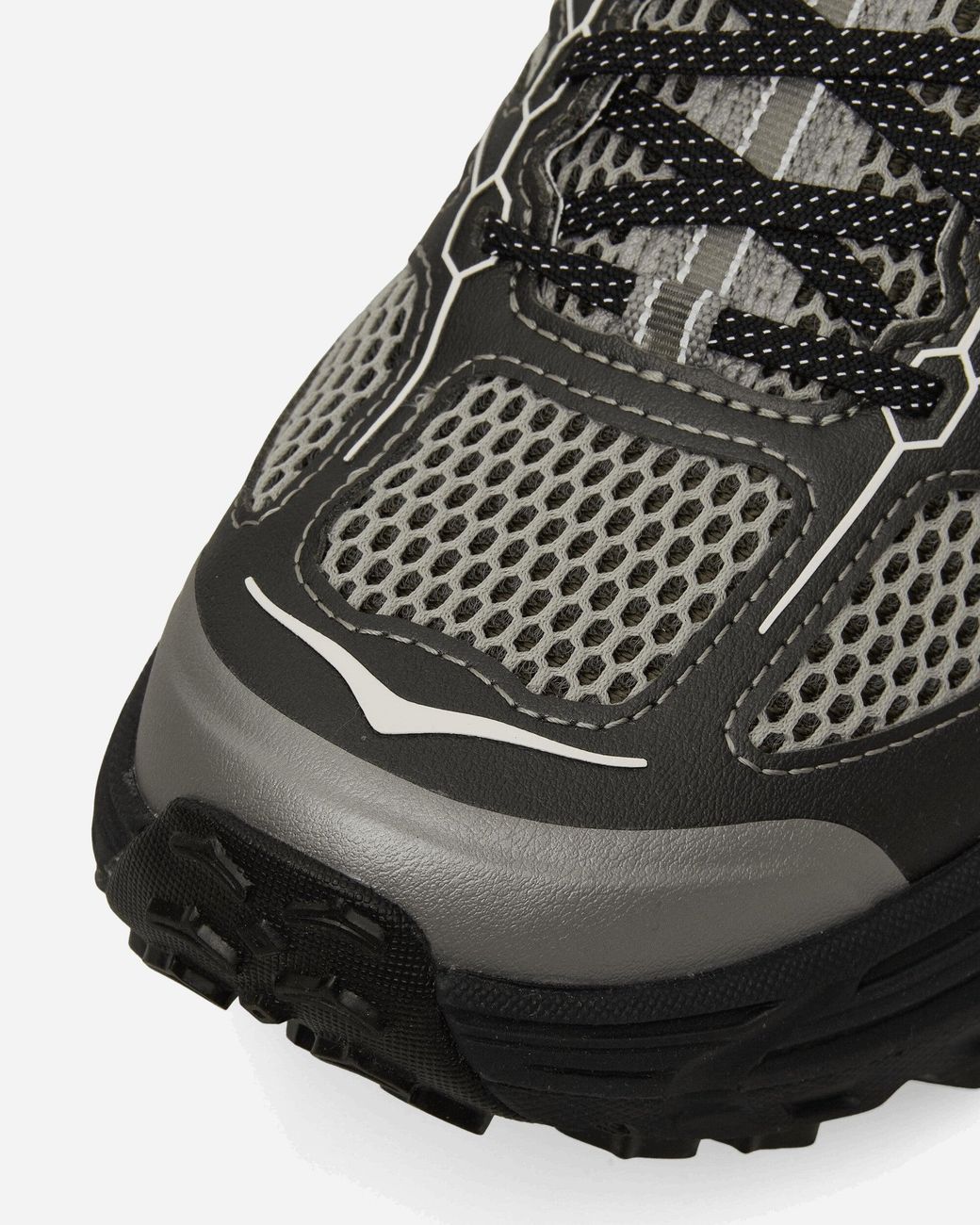 Hoka One One Gray Stealth / Tech Mafate Speed 2 Sneakers Galactic / Black for men