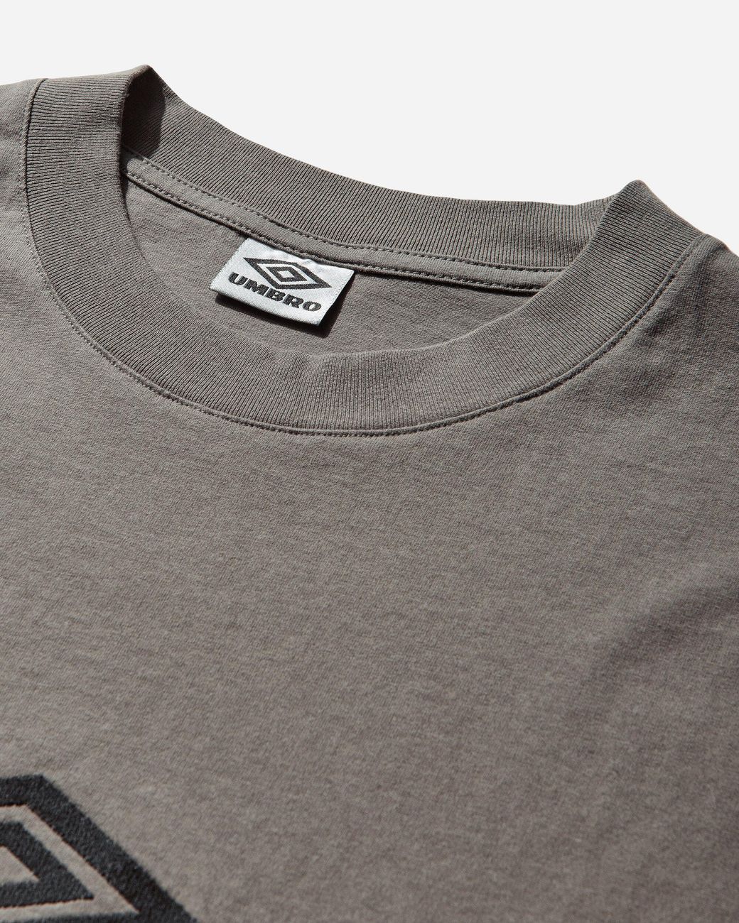 Umbro Gray Og Logo T-shirt Smock for men