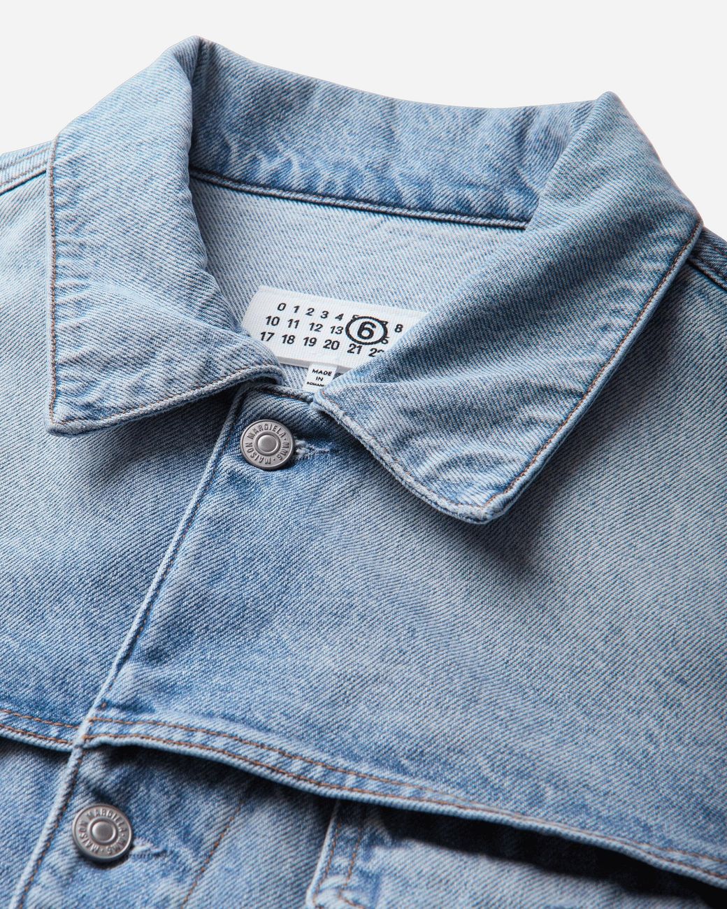 MM6 by Maison Margiela Blue S Denim Jacket for men