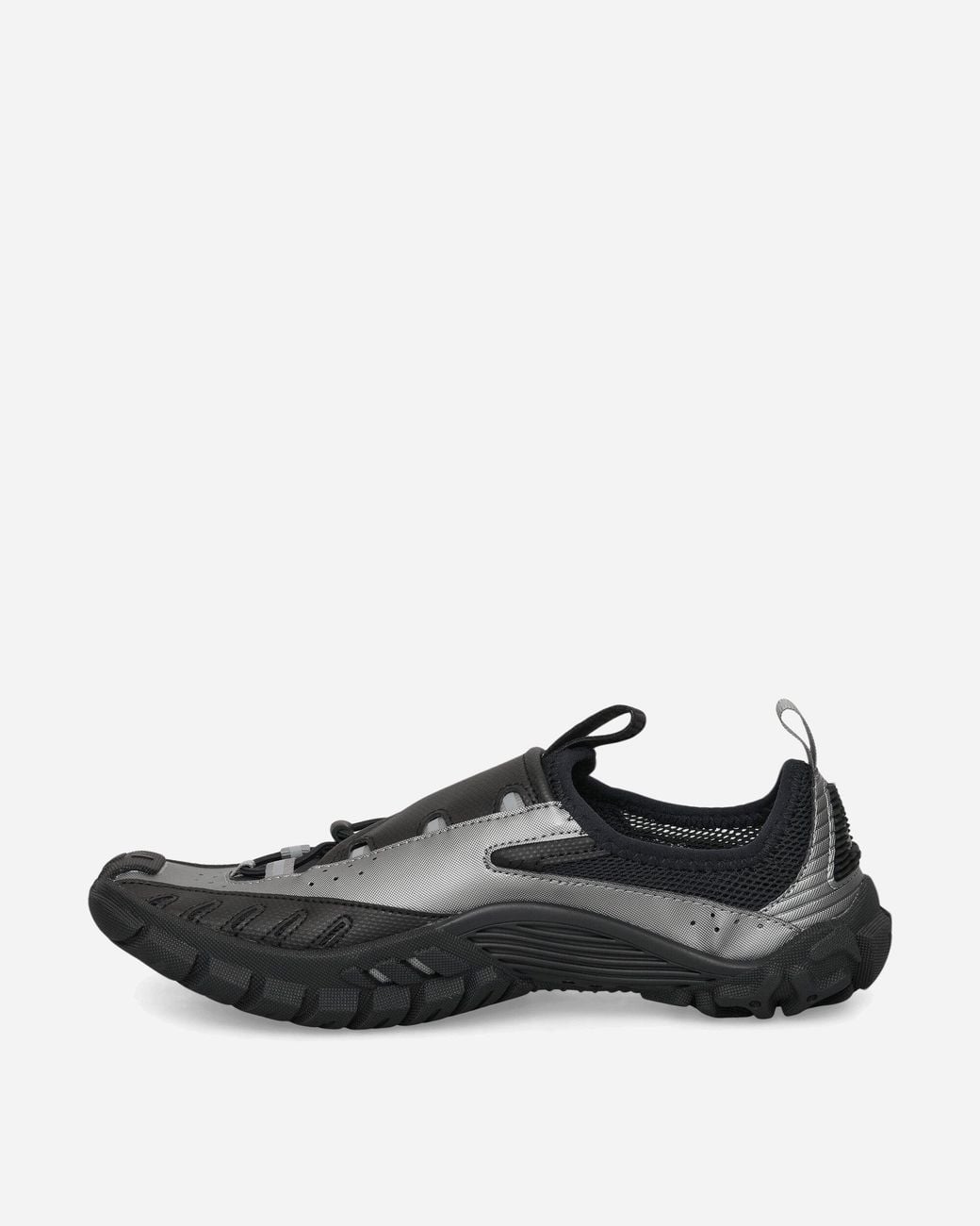 Adidas Black Pharrell Williams Virginia Water Moc Shoes Core / Iron Metallic / Silver Metallic for men