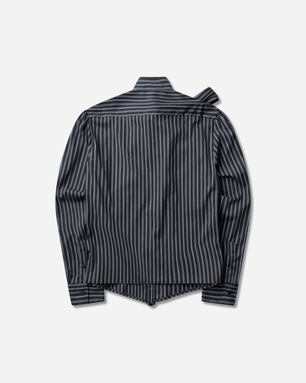 OTTOLINGER Blue Striped Infinity Blouse