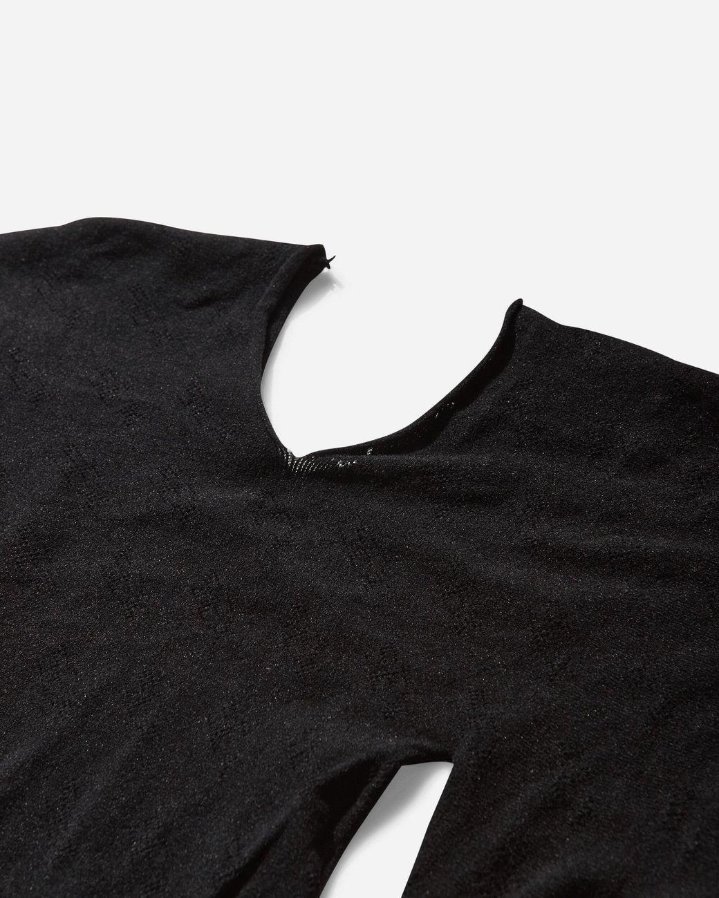 R & M Leathers Black S Lust Longsleeve Top