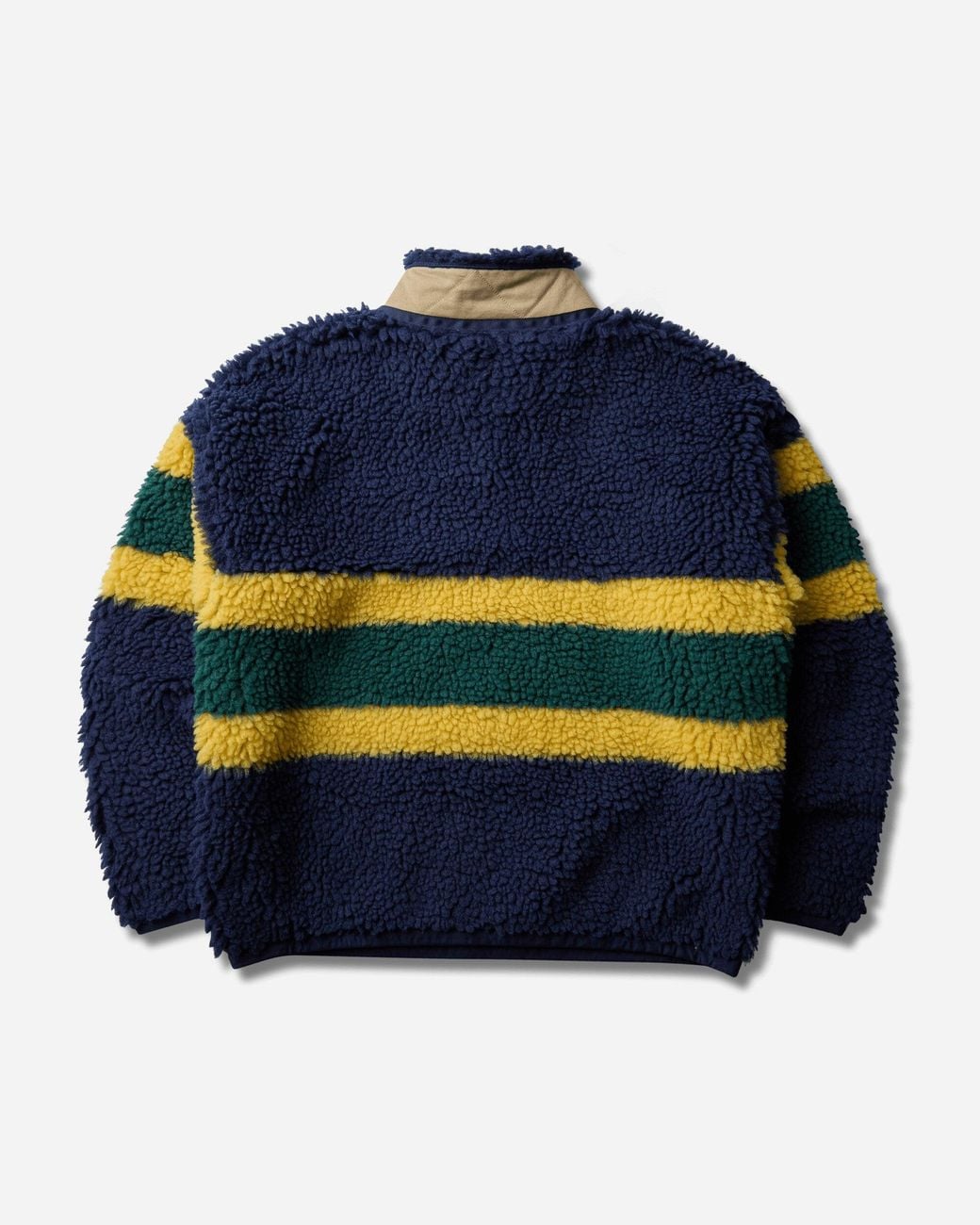 Polo Ralph Lauren Blue S Striped Pile Fleece Pullover Cruise for men