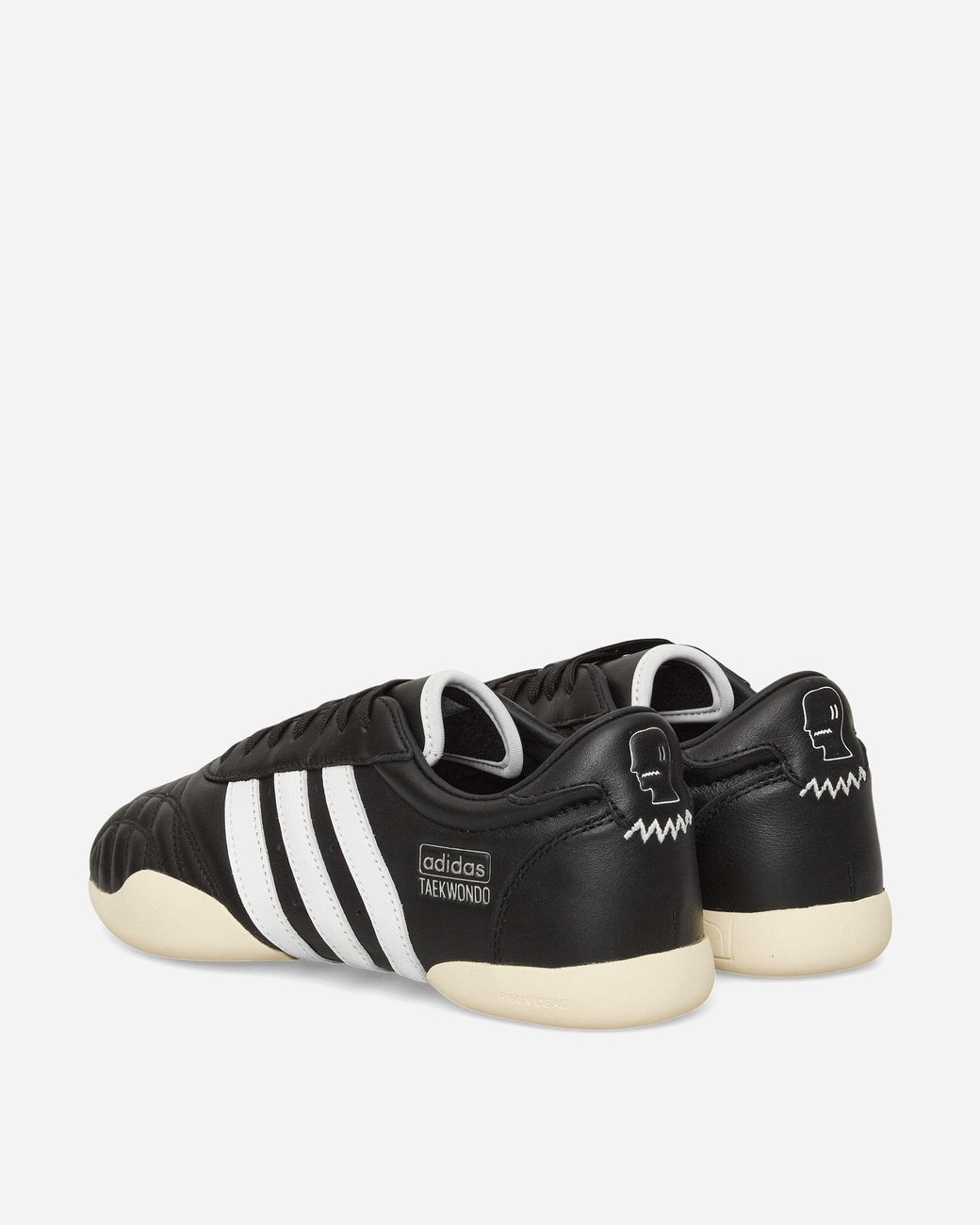 Adidas Originals Black Brain Dead Edition Taekwondo Sneakers for men