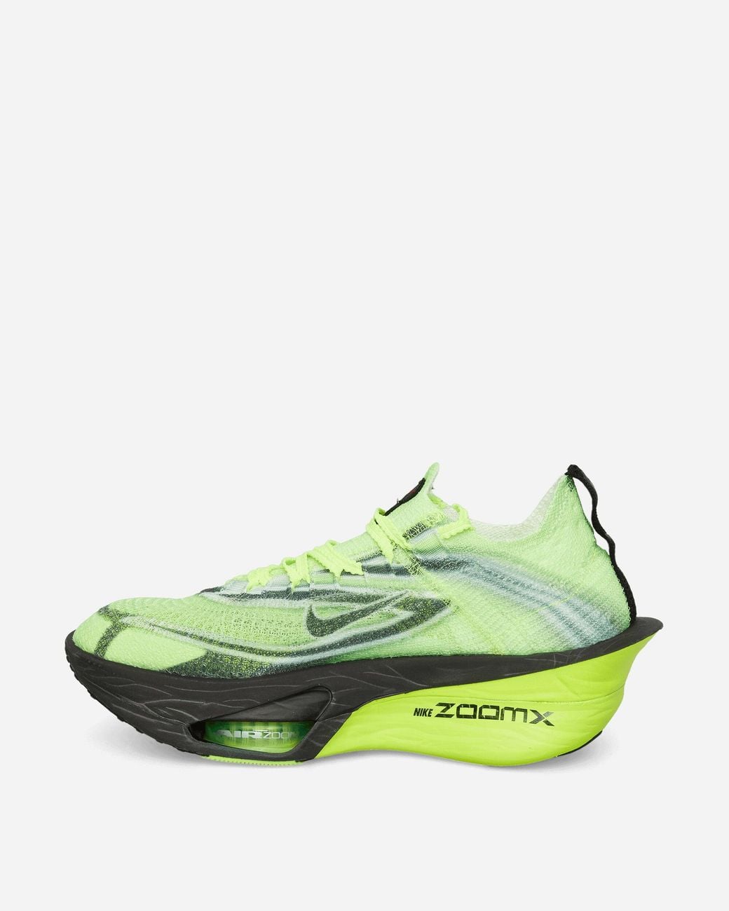 Nike Green Alphafly 3 Road Racing Sneakers Volt for men