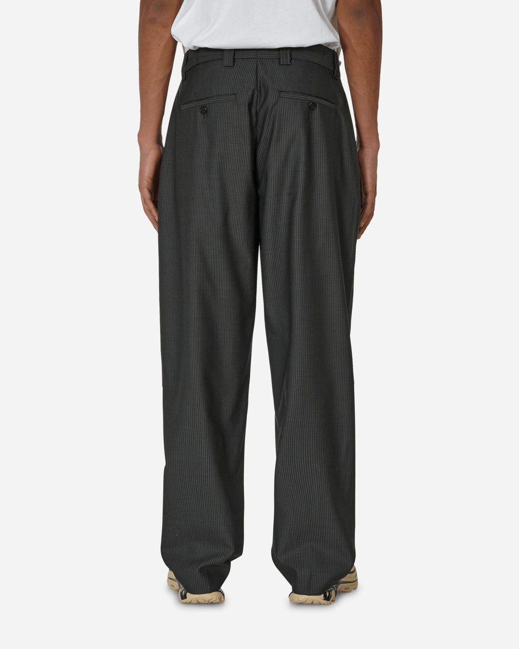 mfpen Studio Trousers Stripe in Black for Men | Lyst