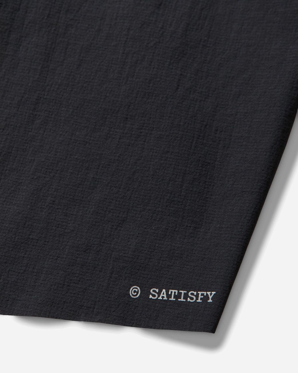 Satisfy Black Justice Distance 2.5In Shorts for men