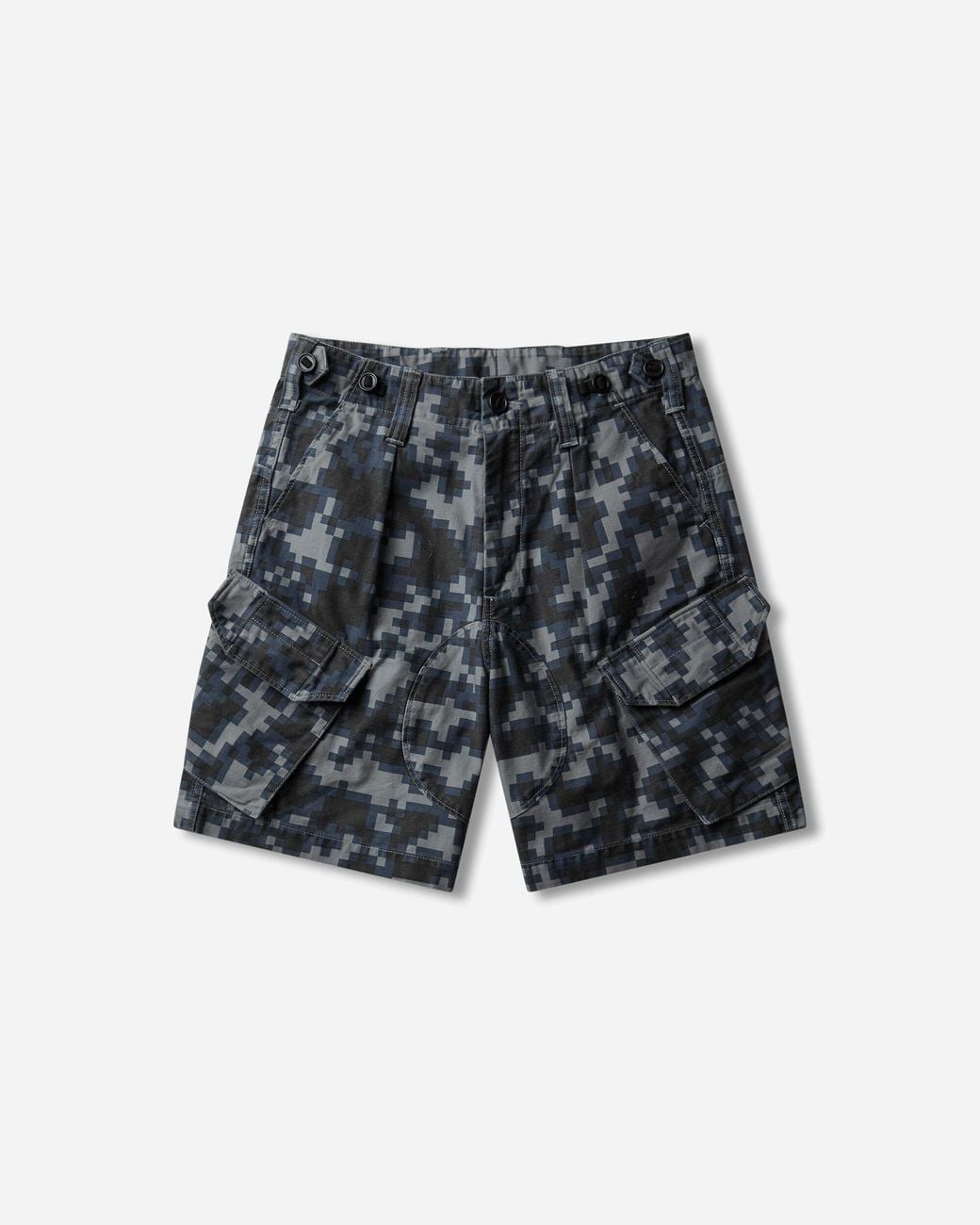 Cav Empt Gray Men S Digi8 Combat Shorts for men