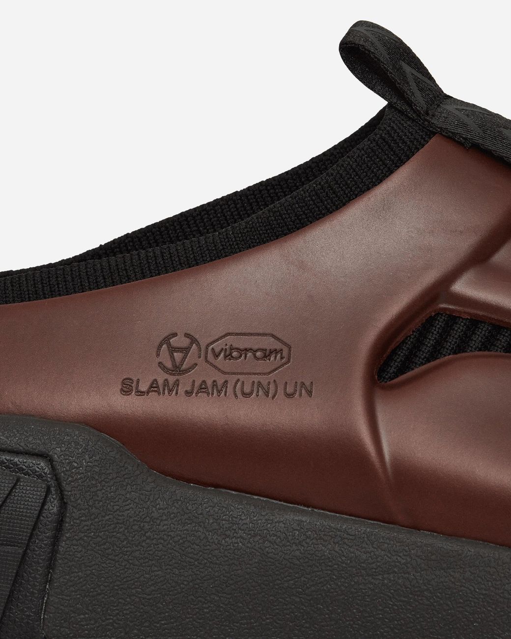 SLAM JAM Vibram Rubber Core Sabot Chocolate in Brown for Men  display picture 1