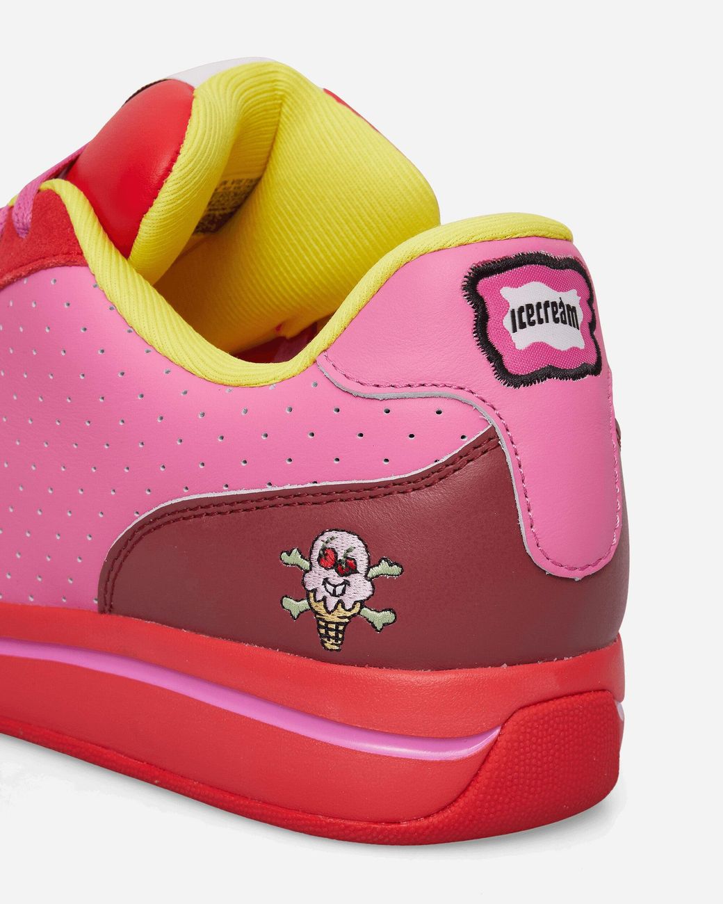 Reebok Bbc Icecream Board Flip Sneakers / Pink / Yellow for men