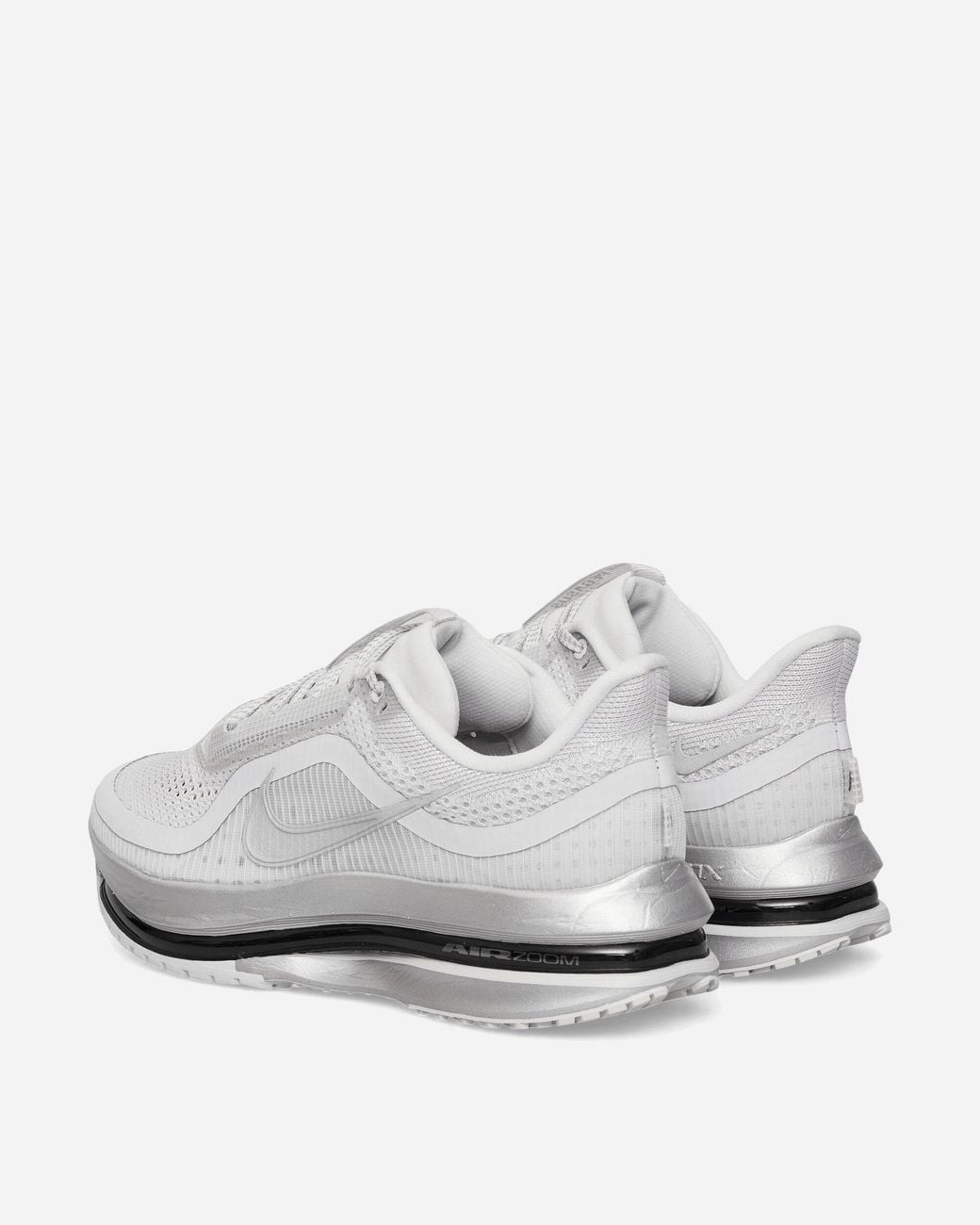 Nike White Pegasus Premium Sneakers Photon Dust / / Metallic Silver for men