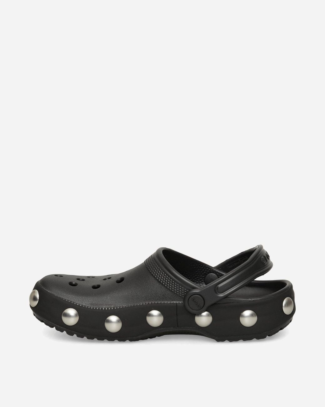 CROCSTM Black Classic Big Studded Clogs for men
