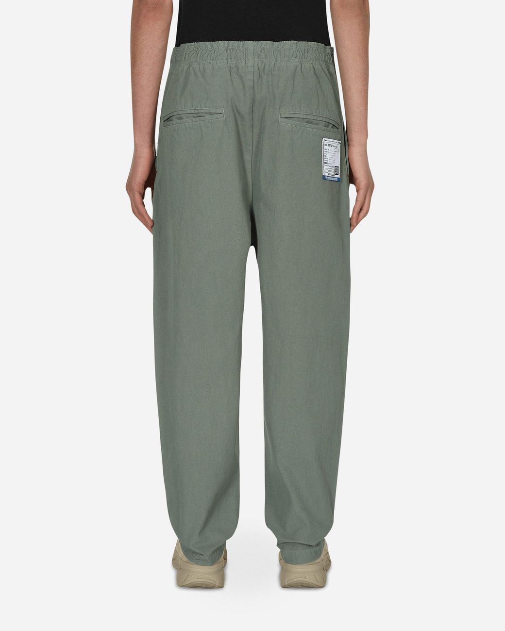 in・stru(men-tal) Green No Side Seam Long Pants for men