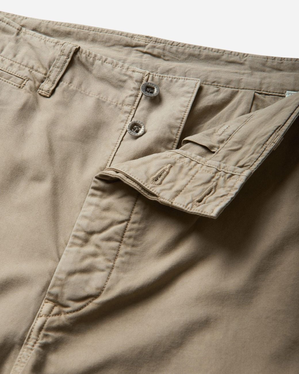 Visvim White S Broader Chino Dmgd for men