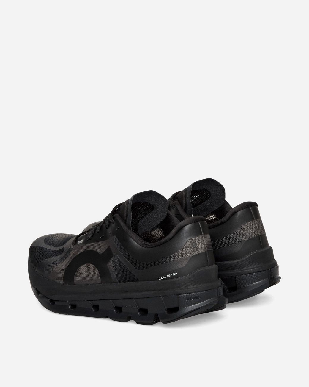 On Shoes Black Women S Slam Jam Cloudflow 5 Sharpdust Sneakers Gull /