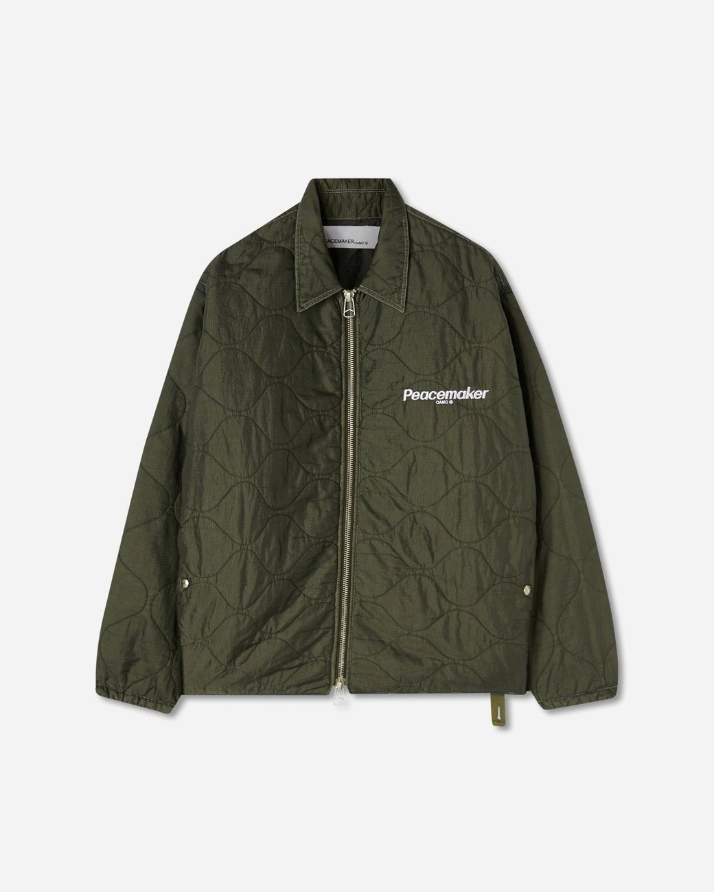 Oamc Peacemaker Green S Combat Overshirt Forest Night for men