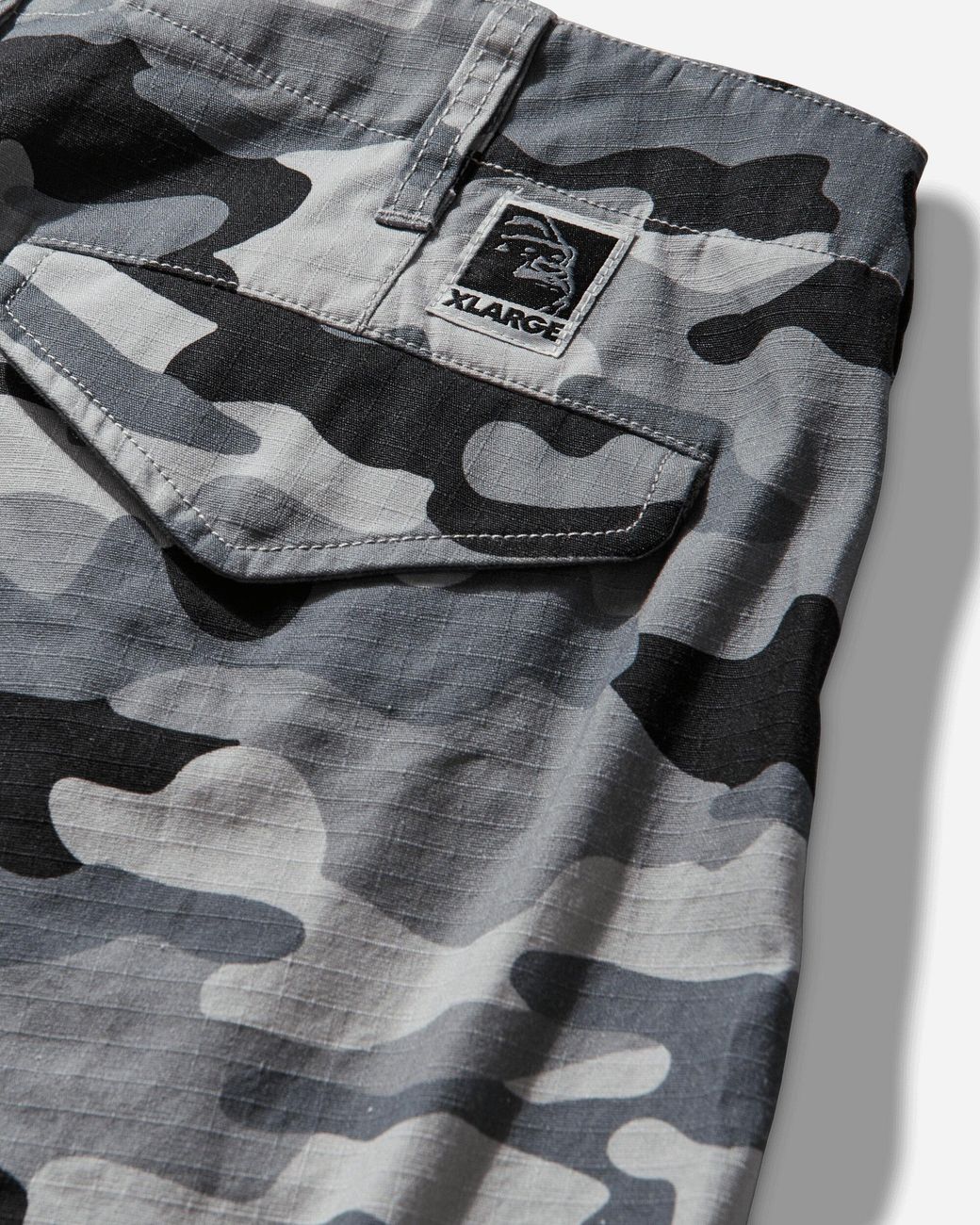 Xlarge White Men S Label Ripstop Cargo Pants for men