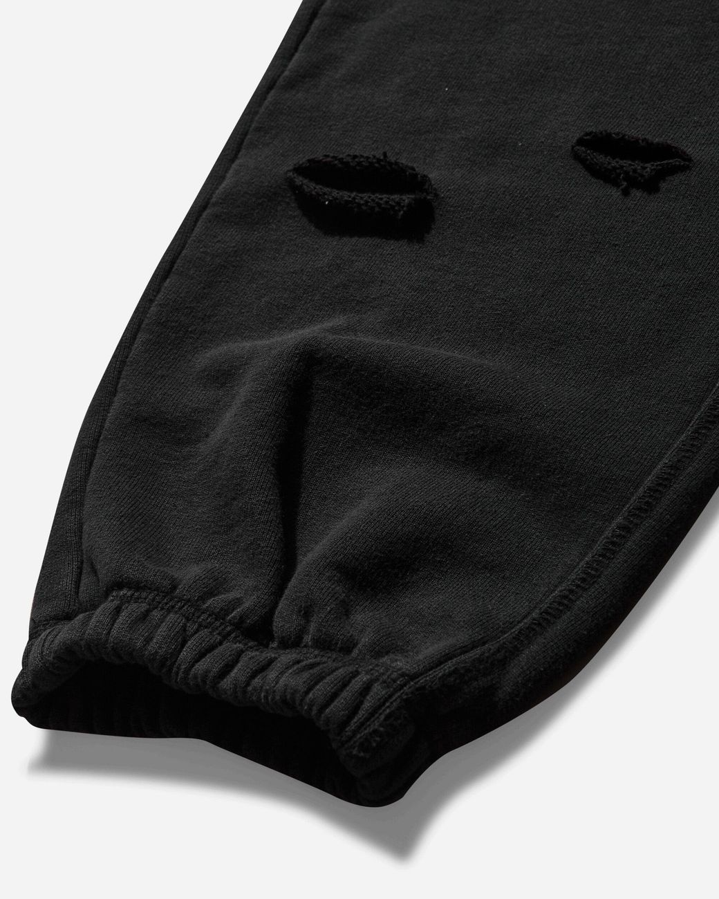 Converse Black Slam Jam Destroyed Sweatpants for men