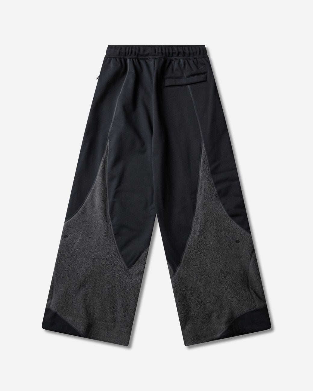 Nike Gray Tech Boreas Therma-Fit Open-Hem Pants Anthracite for men