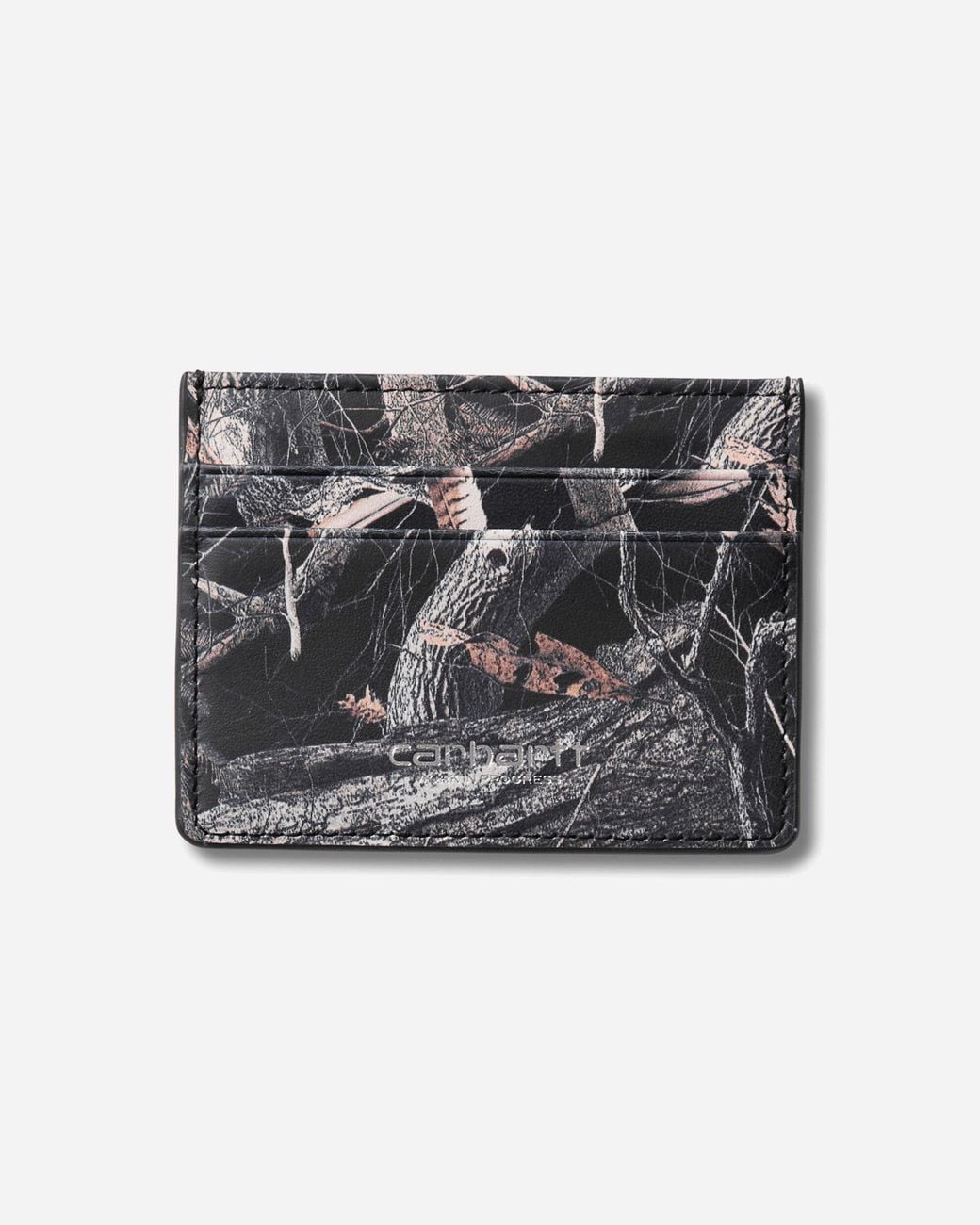 Carhartt Gray Vegas Cardholder Camo Feather Tree / Black for men