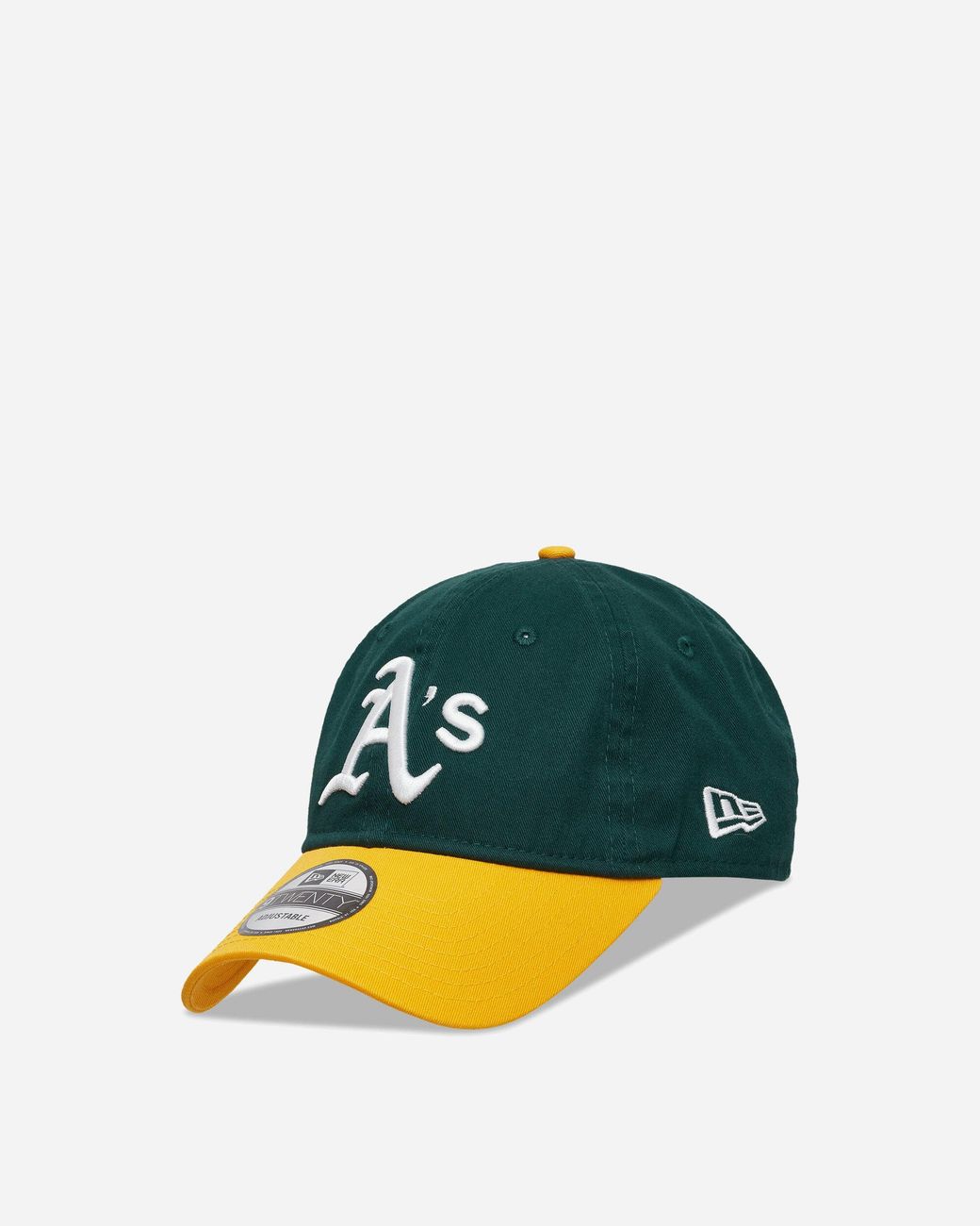 KTZ Green Oakland Athletics 9twenty Mlb Core Classic Cap Dark for men