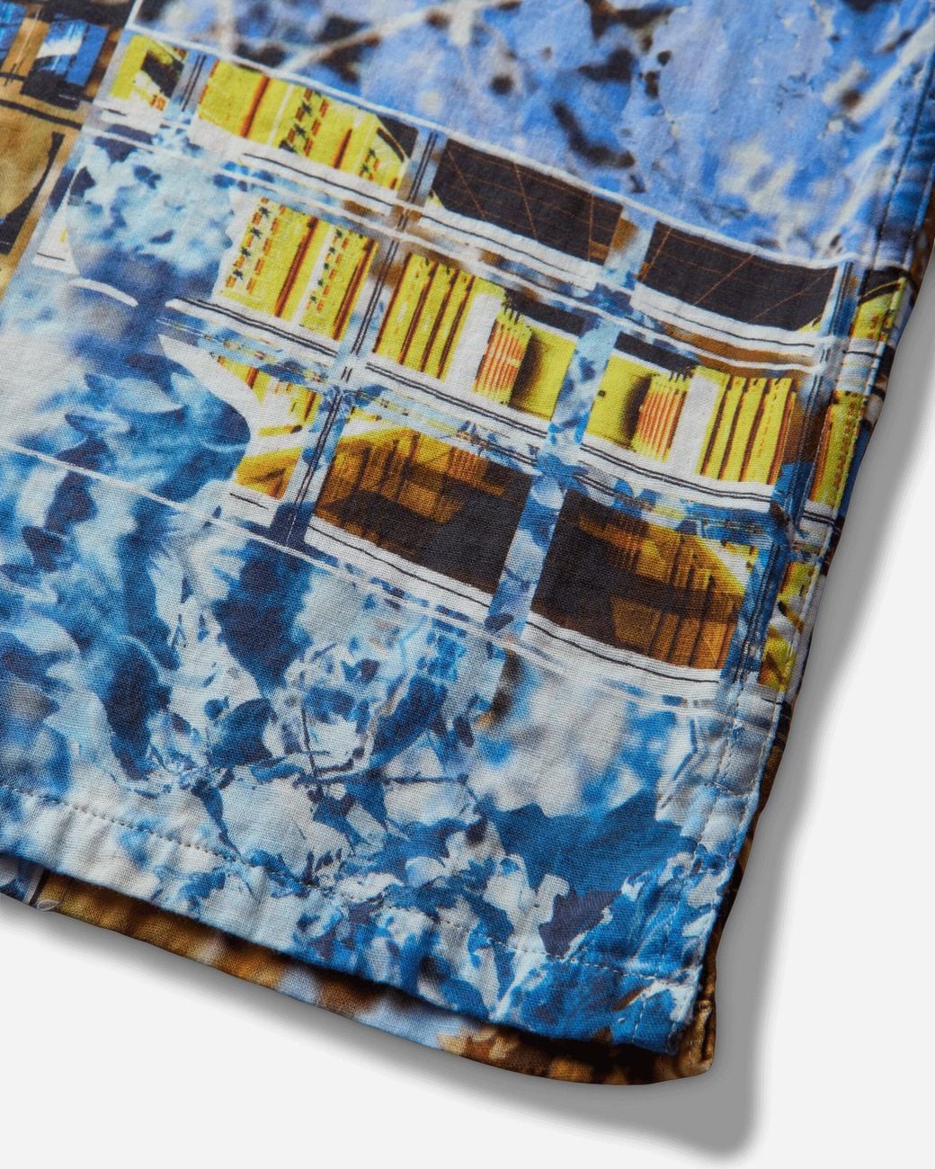Cav Empt Blue Men S Md Branch Manager Shortsleeve Shirt for men