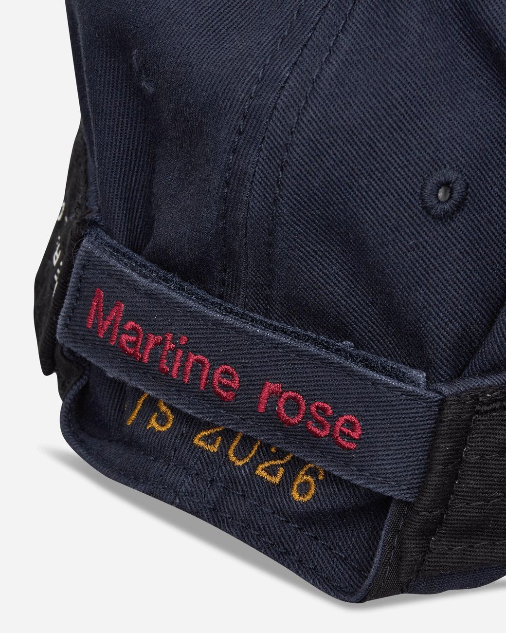 Martine Rose Blue Roll Back Cap for men