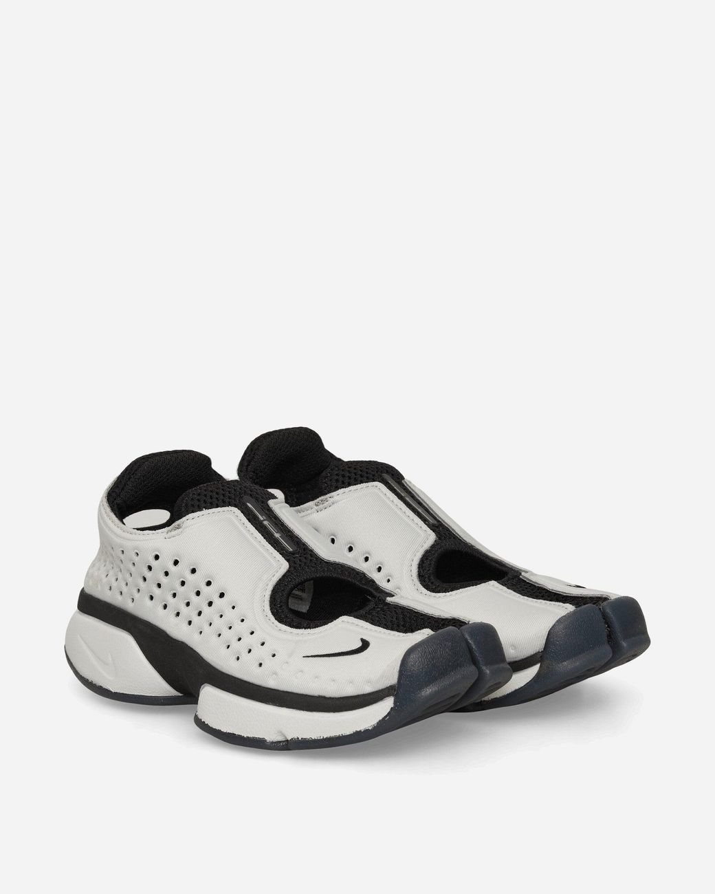 Nike White S Rift 2 Sandals Metallic