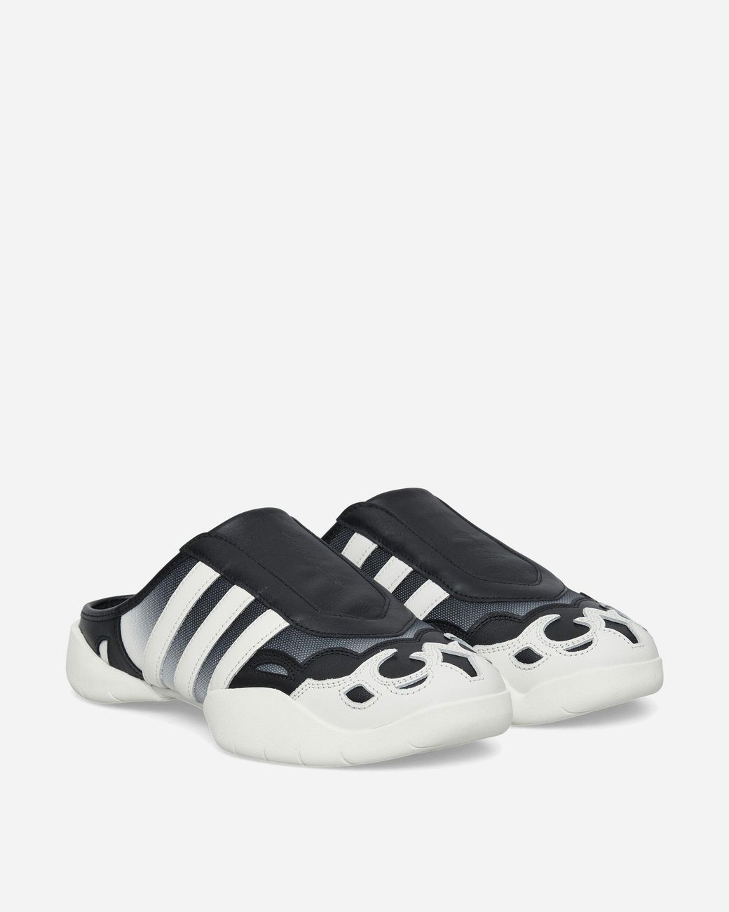 Y-3 White Regu Mules Off for men