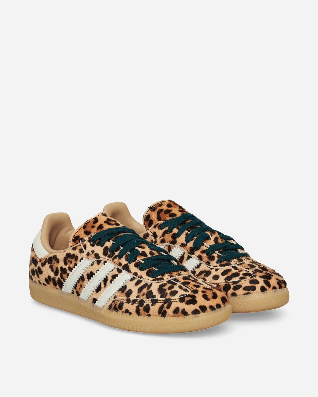 Adidas Natural Women S Samba Og Sneakers Leopard Magic