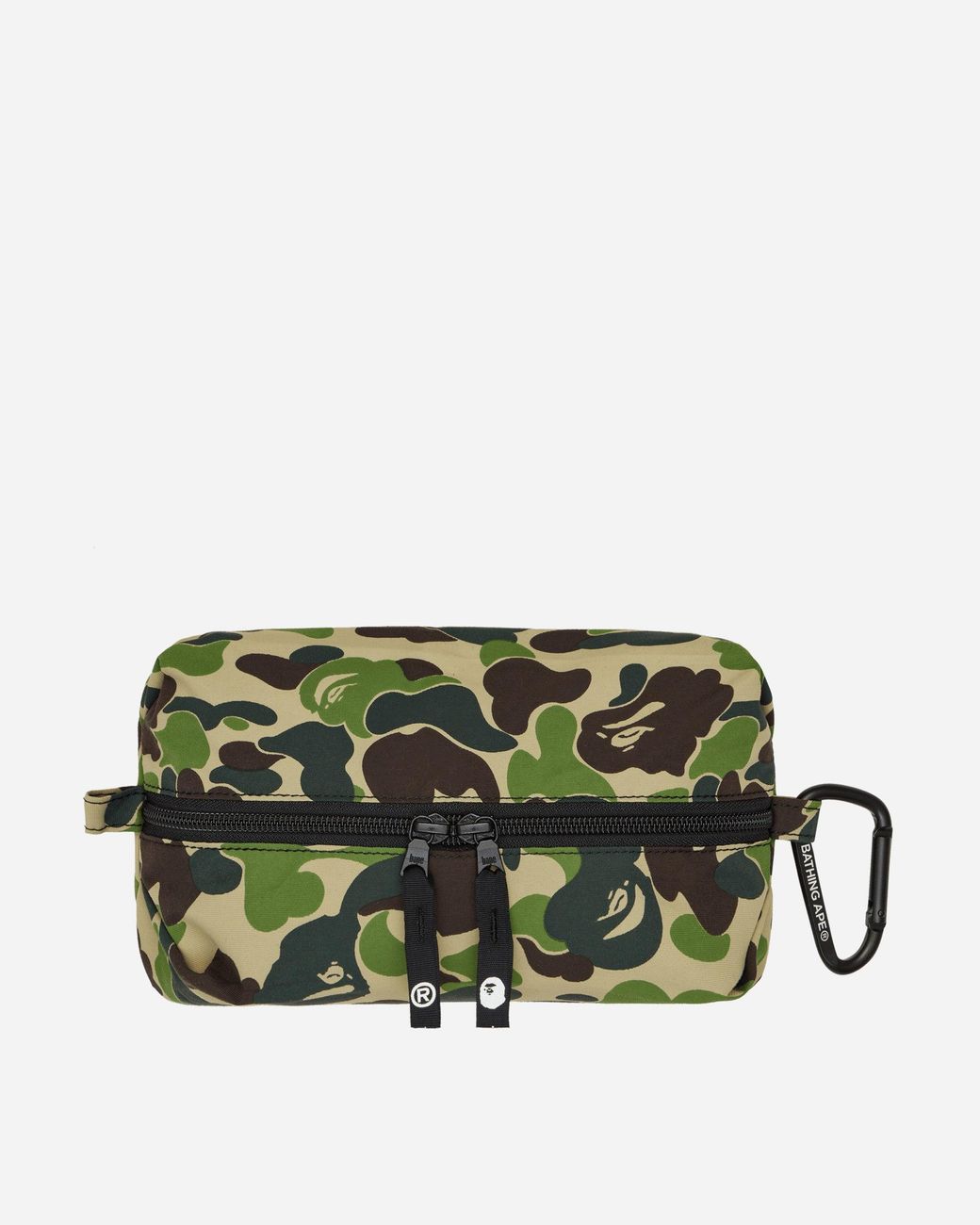 A Bathing Ape Abc Camo Pouch in Green for Men | Lyst